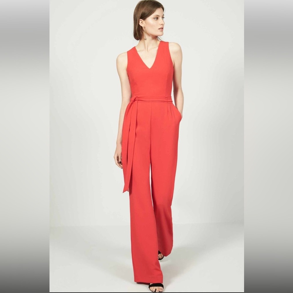 Vince Camuto Red Jumpsuit